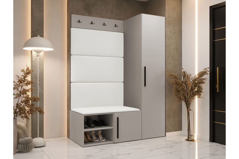 Farosa Hallmöbelset - Svart/Brun - Möbler - Hall & entré - Möbelset för hall & entré