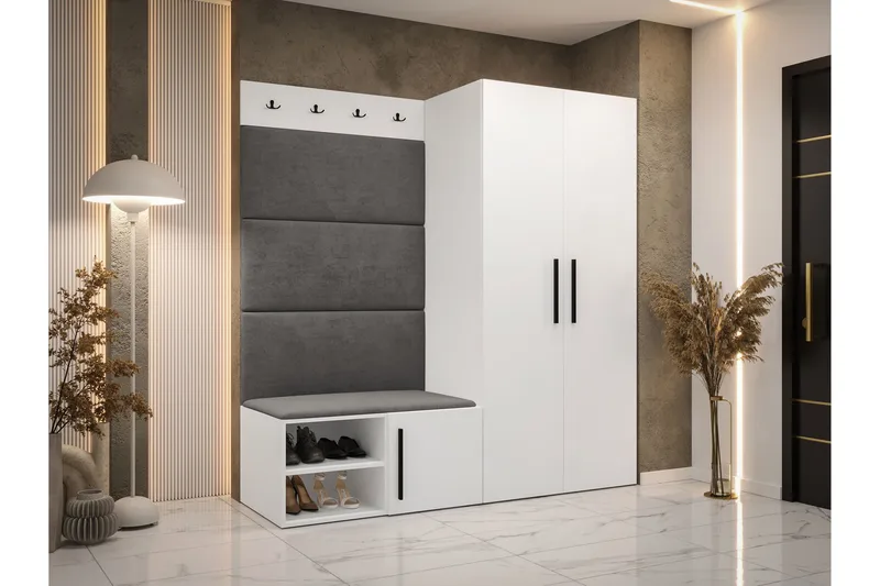 Farosa Hallmöbelset - Vit - Möbler - Hall & entré - Möbelset för hall & entré