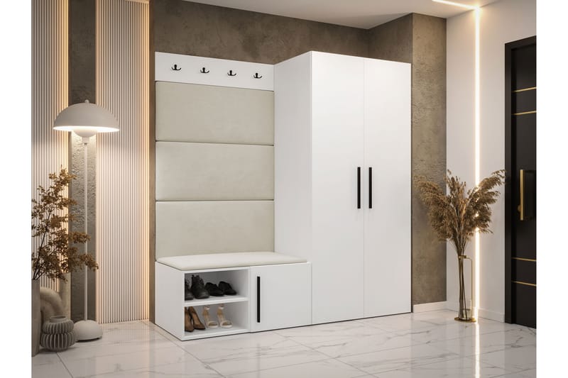 Farosa Hallmöbelset - Vit - Möbler - Hall & entré - Möbelset för hall & entré