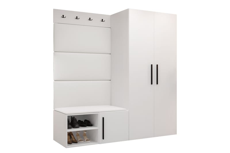 Farosa Hallmöbelset - Vit - Möbler - Hall & entré - Möbelset för hall & entré