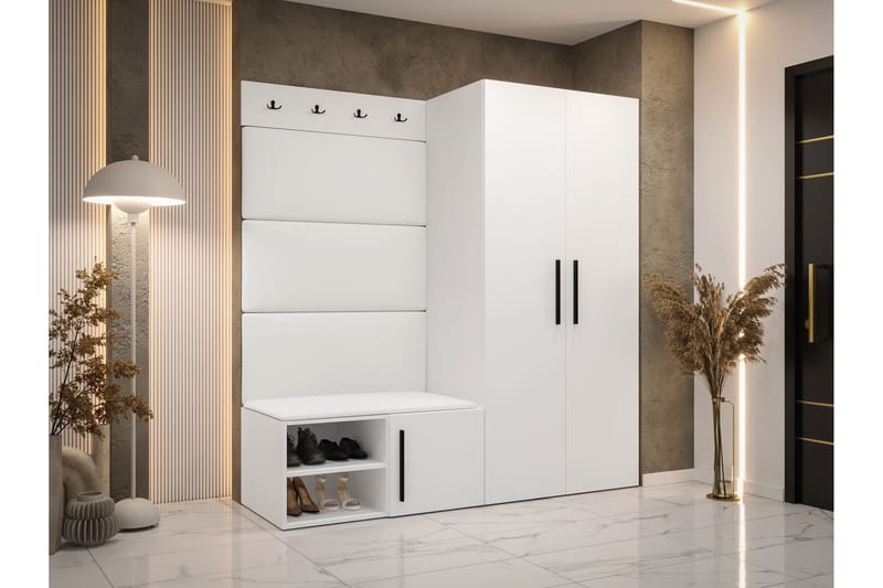 Farosa Hallmöbelset - Vit - Möbler - Hall & entré - Möbelset för hall & entré