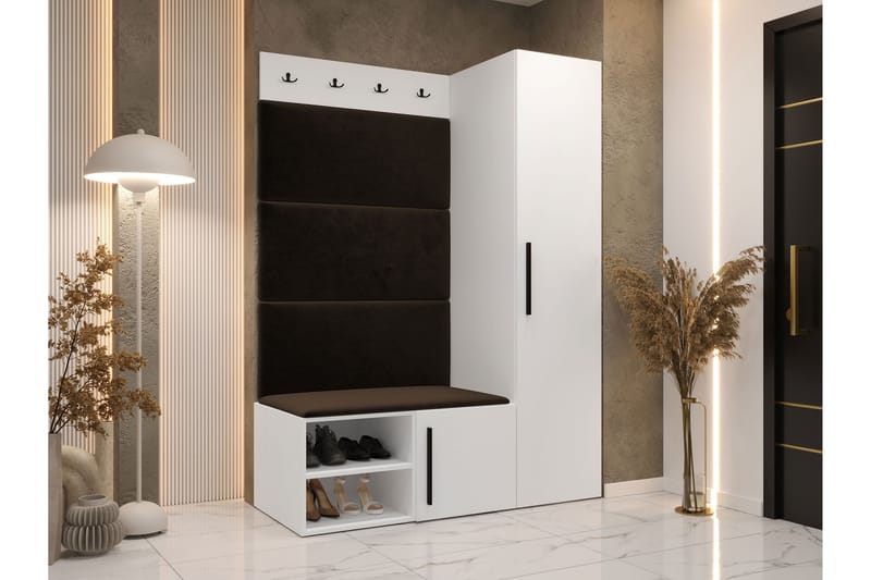 Farosa Hallmöbelset - Vit - Möbler - Hall & entré - Möbelset för hall & entré
