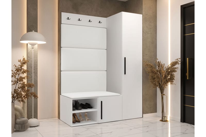 Farosa Hallmöbelset - Vit - Möbler - Hall & entré - Möbelset för hall & entré