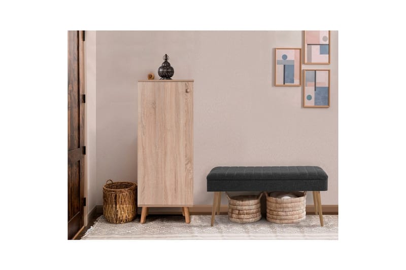 Gelsgan Hallmöbelset - Antracit - Möbler - Hall & entré - Möbelset för hall & entré