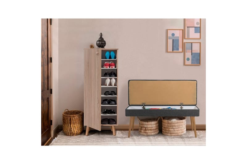 Gelsgan Hallmöbelset - Antracit - Möbler - Hall & entré - Möbelset för hall & entré