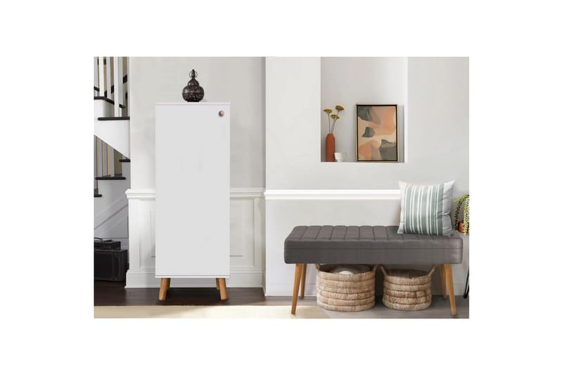 Gelsgan Hallmöbelset - Vit/Grå - Möbler - Hall & entré - Möbelset för hall & entré