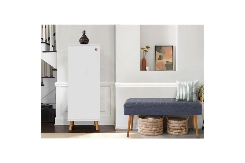 Gelsgan Hallmöbelset - Vit/Mörkblå - Möbler - Hall & entré - Möbelset för hall & entré