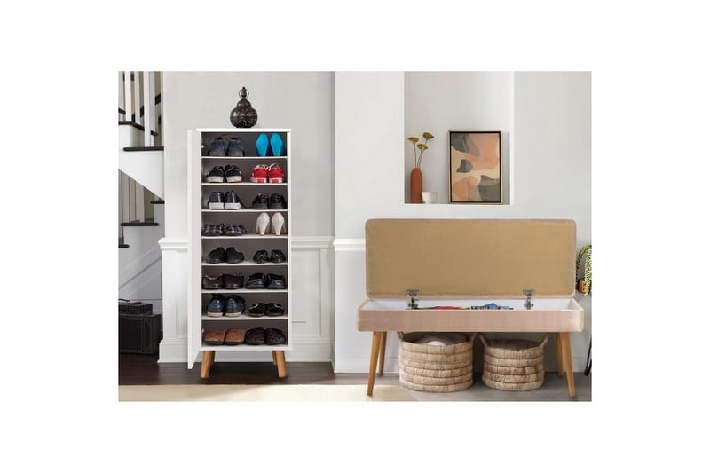 Gelsgan Hallmöbelset - Vit/Sten - Möbler - Hall & entré - Möbelset för hall & entré