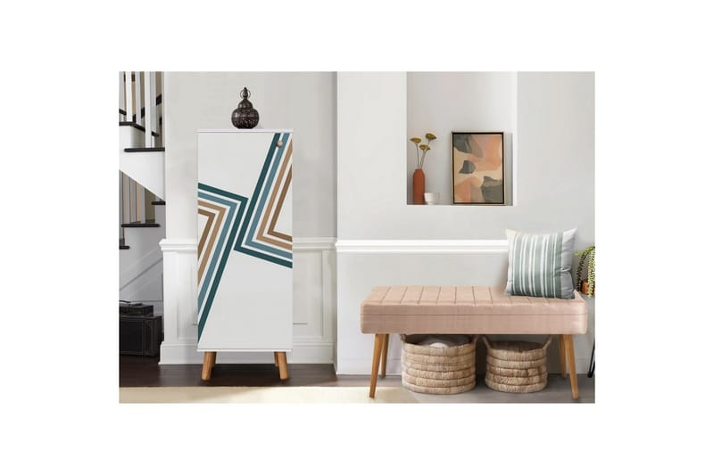 Gelsgan Hallmöbelset - Vit/Sten - Möbler - Hall & entré - Möbelset för hall & entré