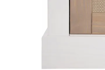 Lanseria TV-bänk 95 cm - Vit/Grå - Möbler - Vardagsrum - Tv-möbler & mediamöbler - Tv-bänkar