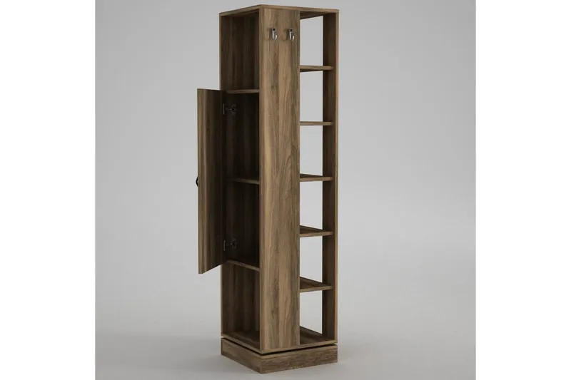 Hallmöbel Honi Valnöt - Mörkbrun - Möbler - Hall & entré - Möbelset för hall & entré