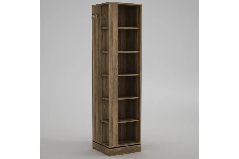 Hallmöbel Honi Valnöt - Mörkbrun - Möbler - Hall & entré - Möbelset för hall & entré