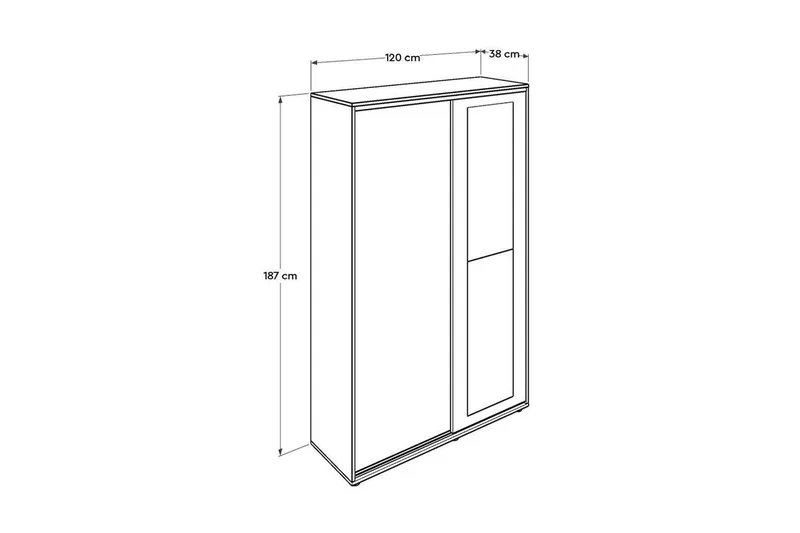 Hallmöbel Sael Vit - Vit - Möbler - Hall & entré - Möbelset för hall & entré