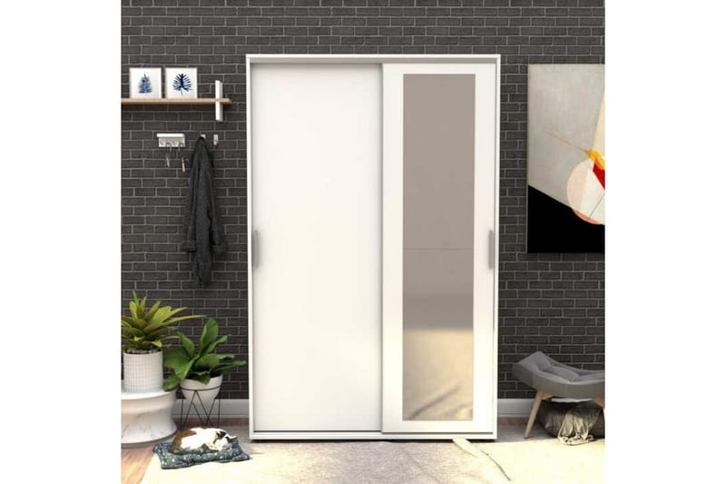 Hallmöbel Sael Vit - Vit - Möbler - Hall & entré - Möbelset för hall & entré