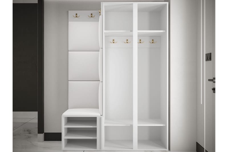 Hollan Hallmöbelset - Brun/Beige - Möbler - Hall & entré - Möbelset för hall & entré