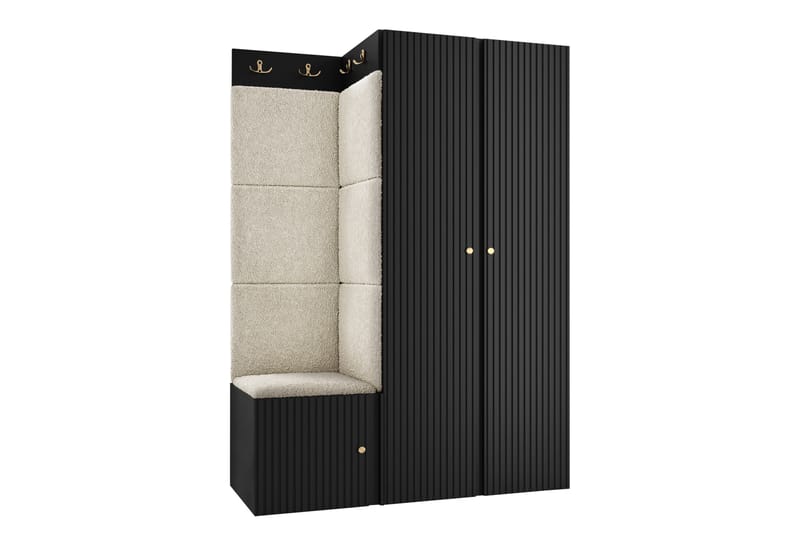 Hollan Hallmöbelset - Brun/Beige - Möbler - Hall & entré - Möbelset för hall & entré