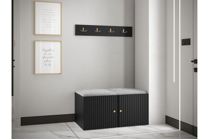 Hollan Hallmöbelset - Grå - Möbler - Hall & entré - Möbelset för hall & entré