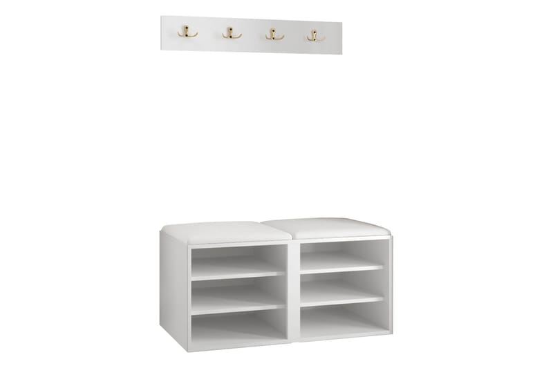 Hollan Hallmöbelset - Grå - Möbler - Hall & entré - Möbelset för hall & entré