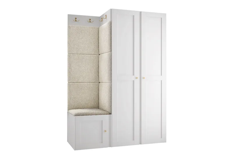 Hollan Hallmöbelset, Grå/Beige