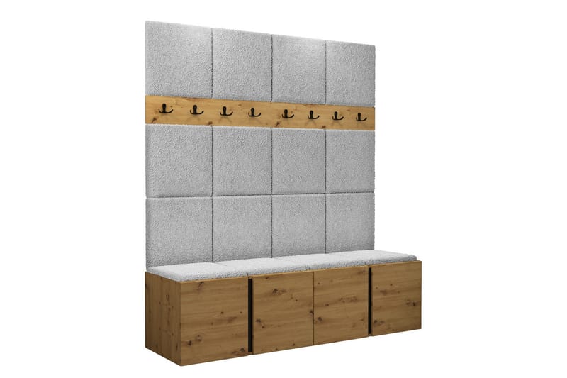 Hollan Hallmöbelset, Grå/Beige