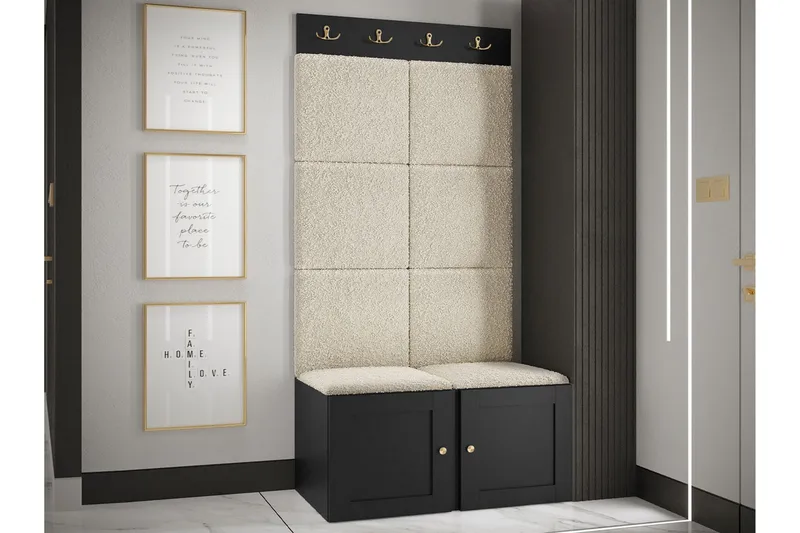 Hollan Hallmöbelset - Vit - Möbler - Hall & entré - Möbelset för hall & entré