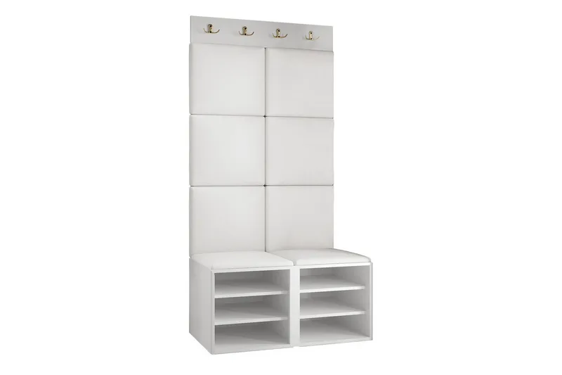 Hollan Hallmöbelset - Vit - Möbler - Hall & entré - Möbelset för hall & entré