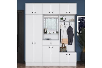 Honny Hallmöbelset Vit - Hanah Home - Möbler - Hall & entré - Möbelset för hall & entré