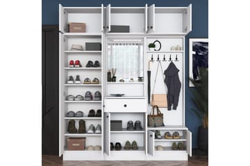 Honny Hallmöbelset Vit - Hanah Home - Möbler - Hall & entré - Möbelset för hall & entré