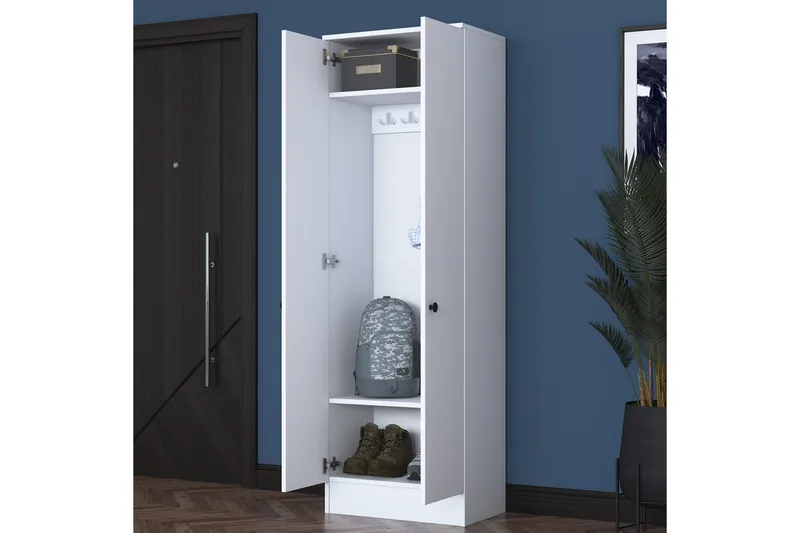 Hooda Hallmöbelset Vit - Hanah Home - Möbler - Hall & entré - Möbelset för hall & entré