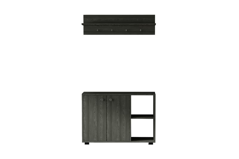 ACTMAAL Hallmöbelset 30x90 cm Antracit - Möbler - Hall & entré - Möbelset för hall & entré