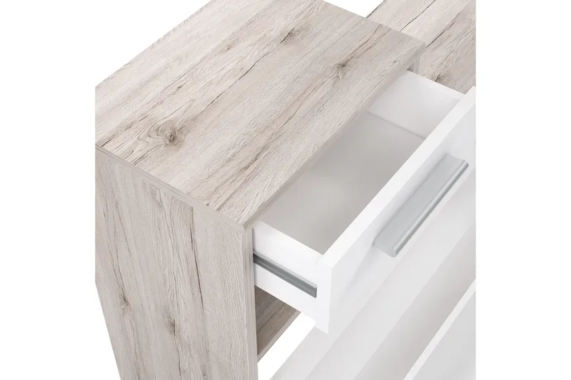 Breslau Hallmöbelset 98x180 cm - Beige/Brun/Vit - Möbler - Hall & entré - Möbelset för hall & entré