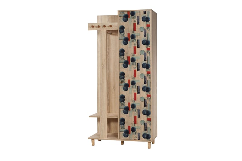 Brokind Klädförvaring 90 cm - Brun - Möbler - Hall & entré - Möbelset för hall & entré