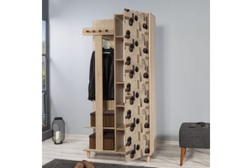 Brokind Klädförvaring 90 cm - Brun - Möbler - Hall & entré - Möbelset för hall & entré