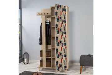 Brokind Klädförvaring 90 cm - Brun - Möbler - Hall & entré - Möbelset för hall & entré