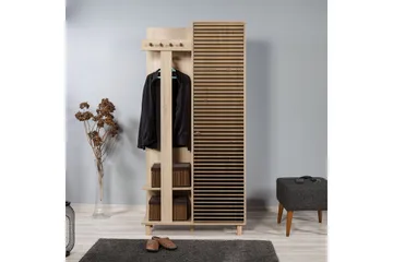 Brokind Klädförvaring 90 cm - Brun - Möbler - Hall & entré - Möbelset för hall & entré