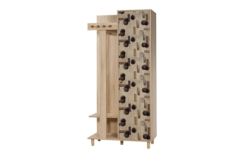 Brokind Klädförvaring 90 cm - Brun - Möbler - Hall & entré - Möbelset för hall & entré