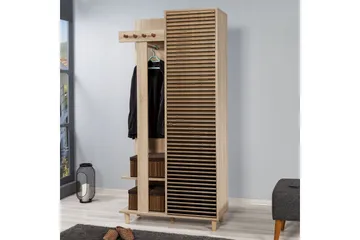 Brokind Klädförvaring 90 cm - Brun - Möbler - Hall & entré - Möbelset för hall & entré