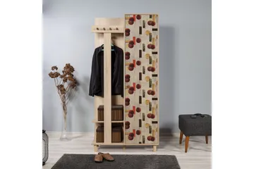 Brokind Klädförvaring 90 cm - Brun - Möbler - Hall & entré - Möbelset för hall & entré