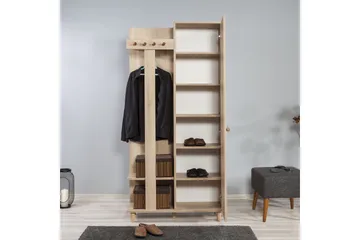Brokind Klädförvaring 90 cm - Brun - Möbler - Hall & entré - Möbelset för hall & entré