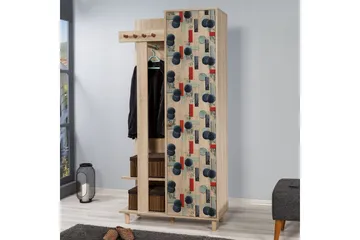 Brokind Klädförvaring 90 cm - Brun - Möbler - Hall & entré - Möbelset för hall & entré