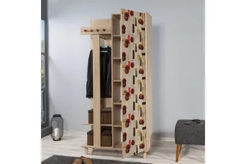 Brokind Klädförvaring 90 cm - Brun - Möbler - Hall & entré - Möbelset för hall & entré