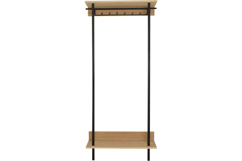 BRUGUERA Hallmöbelset 28x80 cm Vit/Svart - Möbler - Hall & entré - Möbelset för hall & entré