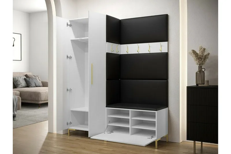 Dunvegan Hallmöbelset 158x44 cm Black - Möbler - Hall & entré - Möbelset för hall & entré