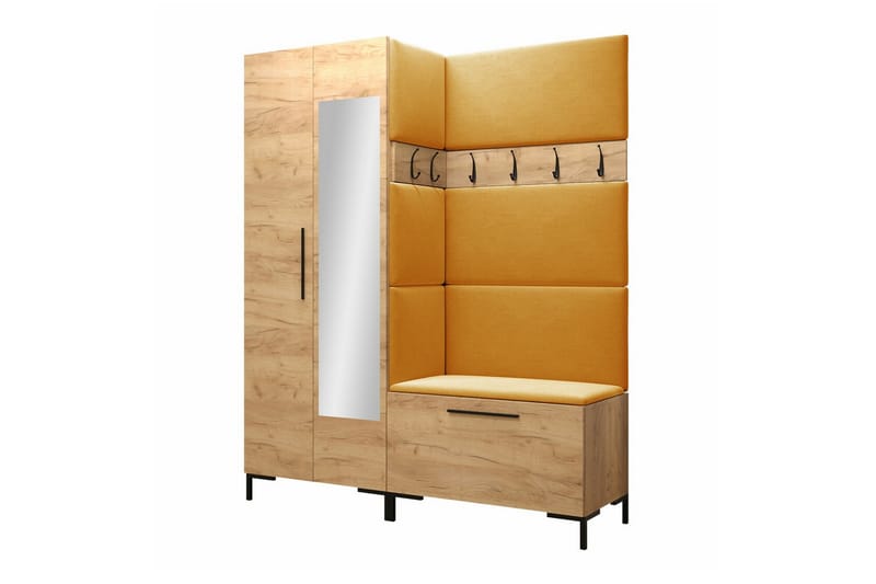 Dunvegan Hallmöbelset 158x46 cm Brun - Möbler - Hall & entré - Möbelset för hall & entr�é