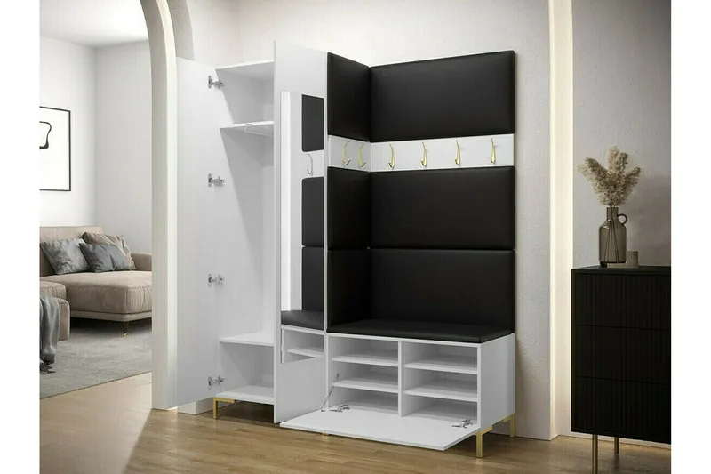 Dunvegan Hallmöbelset 158x46 cm White - Möbler - Hall & entré - Möbelset för hall & entré