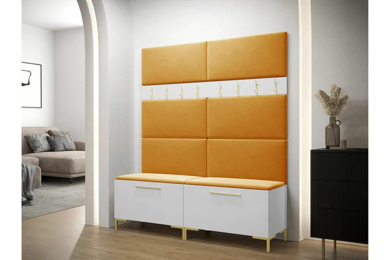 Dunvegan Hallmöbelset 168x46 cm White - Möbler - Hall & entré - Möbelset för hall & entré