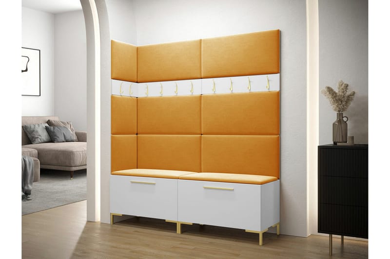 Dunvegan Hallmöbelset 168x46 cm White - Möbler - Hall & entré - Möbelset för hall & entré