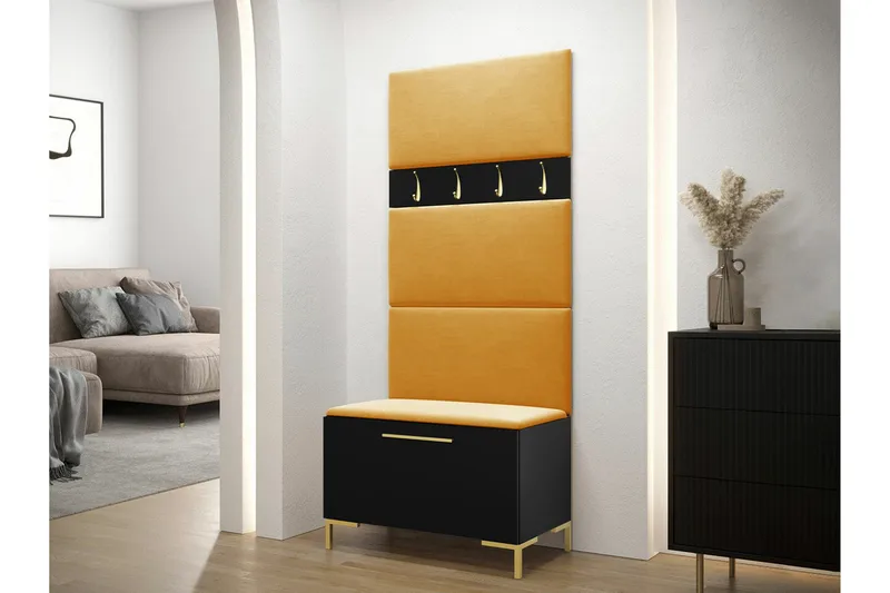 Dunvegan Hallmöbelset 84x46 cm Black - Möbler - Hall & entré - Möbelset för hall & entré