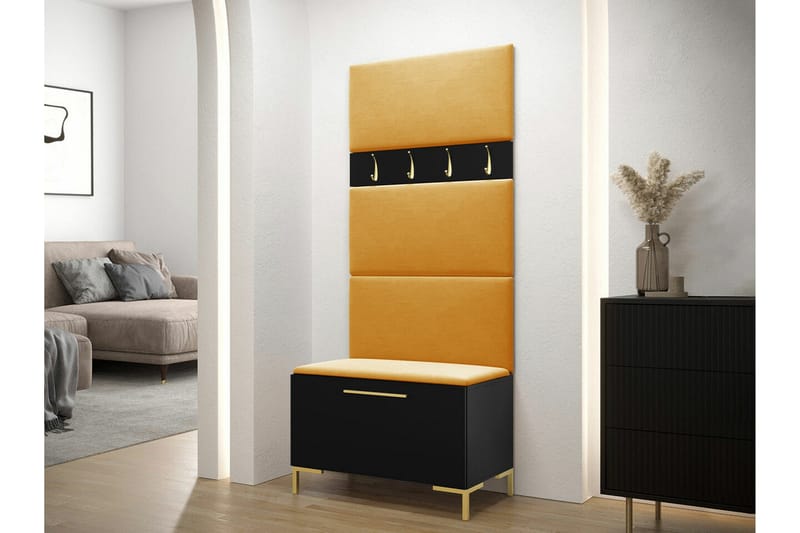 Dunvegan Hallmöbelset 84x46 cm Black - Möbler - Hall & entré - Möbelset för hall & entré