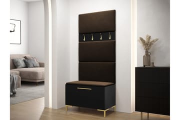 Dunvegan Hallmöbelset 84x46 cm - Svart - Möbler - Hall & entré - Möbelset för hall & entré